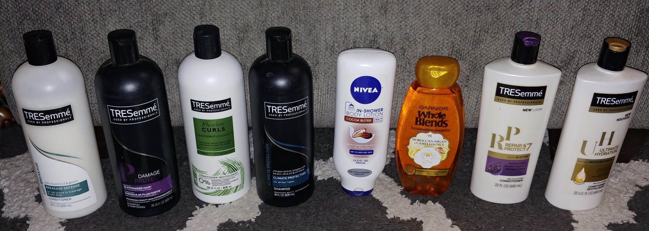 Mixed Shampoos And Conditioners