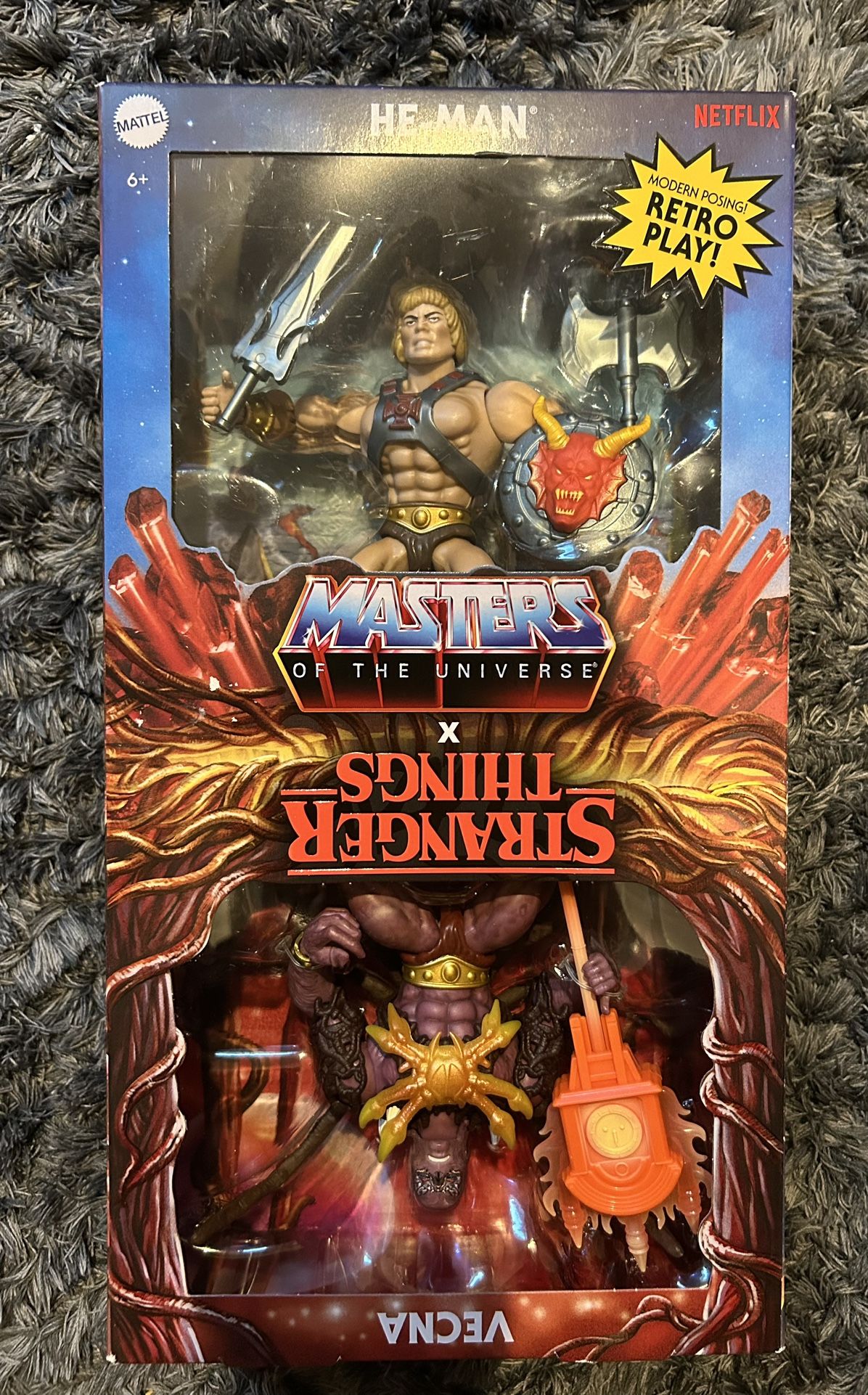 Masters of the Universe x Stranger Things: He-Man & Vecna