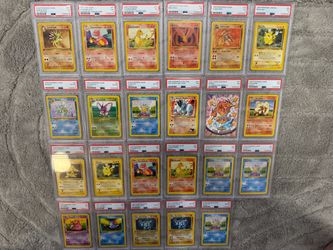 PSA Graded Pokémon Card Lot (24 Cards)