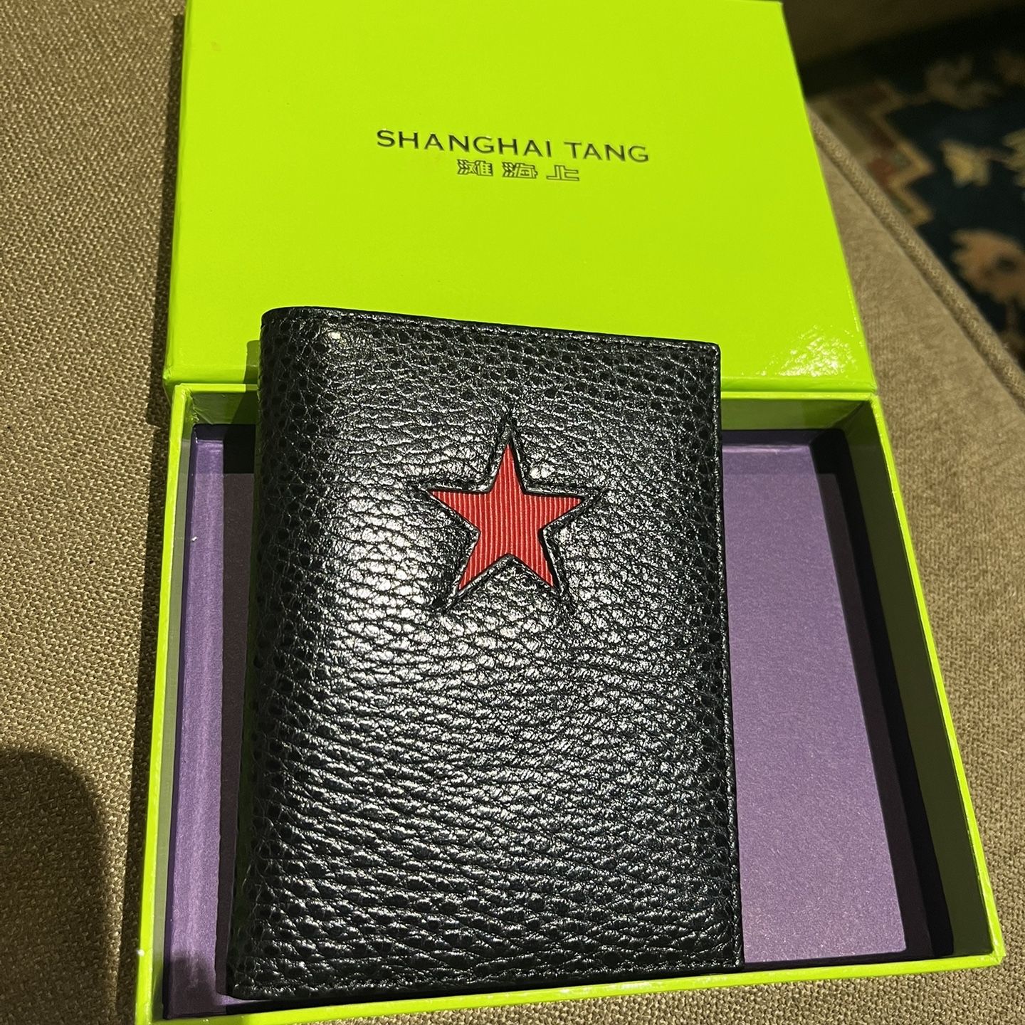 Shanghai Tang Star Card Holder Wallet New Never Used for Sale in