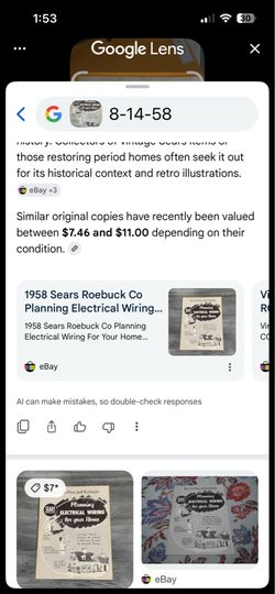 Vintage Sears and Roebucks