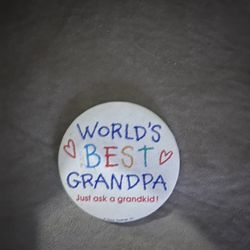 Grandpa 3” Button Pin