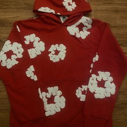 Red Denim Tears Hoodie 