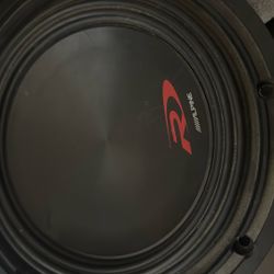 Two 8 Inch Alpine Type R Subs