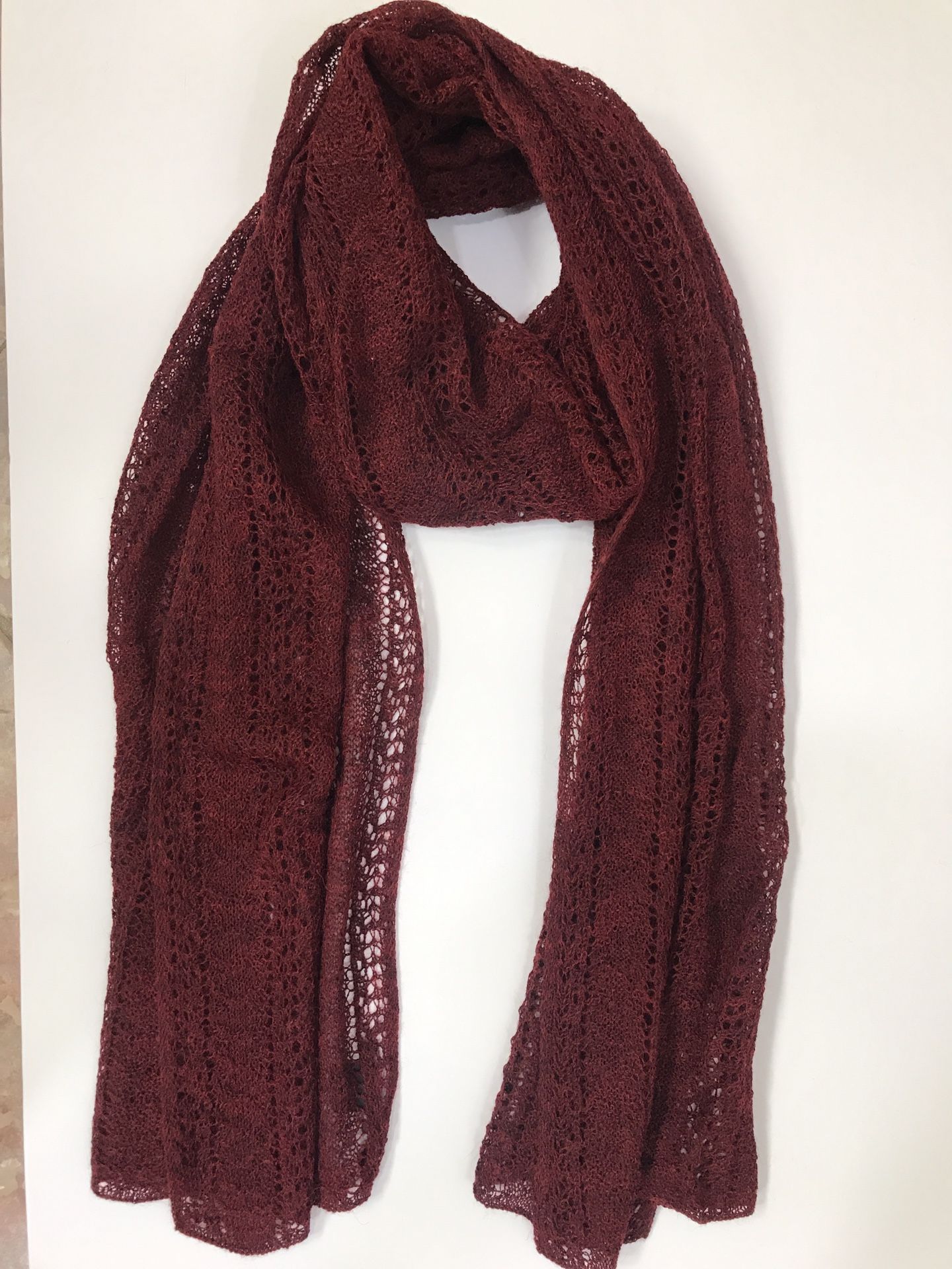 100% Baby Alpaca Scarf/ Shawl