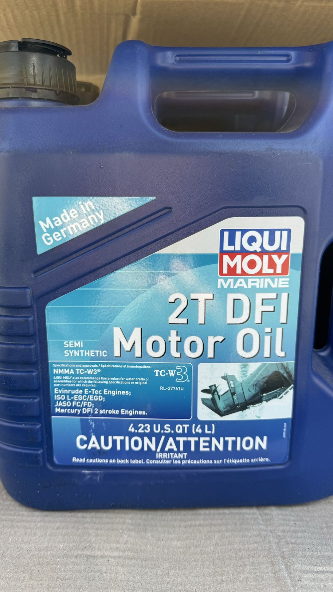 LiquiMoly 2T DFI Motor Oil 1 Gallon