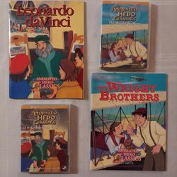 2 DVDs Animated HERO Classics With Activity Book