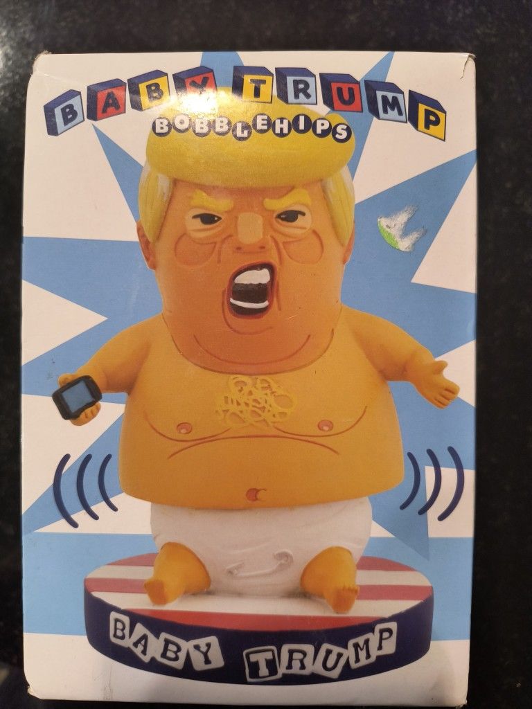 Baby Trump Bobblehips Collectible Figurine