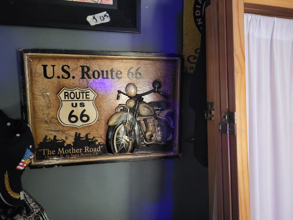 Antique Route 66 Wall Hanging