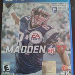 Madden 17 PS4 Game
