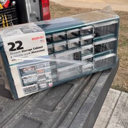 New 22-Drawer Storage Cabinet Organizer