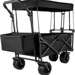 Wagon With Removable Canopy 