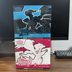 Black Bolt And White Flare Pokemon Center ETB