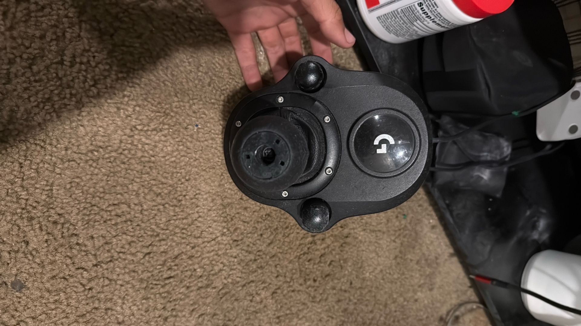 Play Station 4 racing wheel set