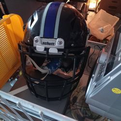 Foot Ball Helmet And Tackle Gear