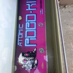 Atomic Robo Kid Arcade Marquee Original 