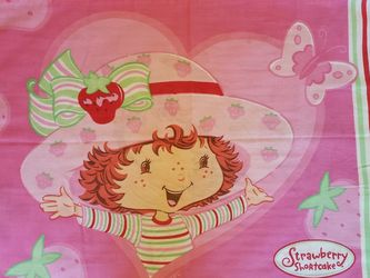 vintage Strawberry Shortcake standard pillowcase