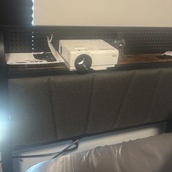 TWIN SIZE BED FRAME AND HEADBOARD