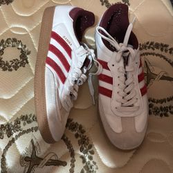 SAMBA OG SHOES RED/WHITE