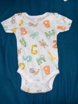 Bodysuit Animal letters
