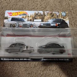 Hot Wheels Mercedes Bens 2 Pack 