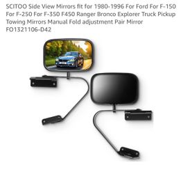 80-96 Ford F150 Mirrors