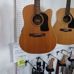 Washburn WD 20S CE Acoustic Electric Guitar W/ Hard Case