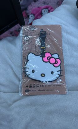 Hello Kitty luggage tag