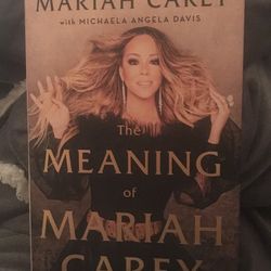 Mariah Carey Book.  $10. Pick Up In Apache Junction 