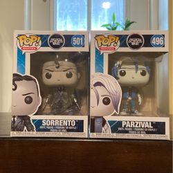 Parzival and Sorrento Funko Pops 