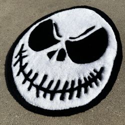 Tufted Jack Skellington Rug