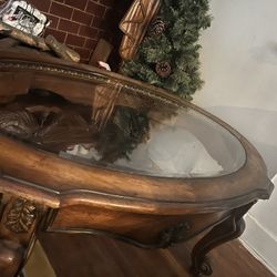Vintage Wooden Coffee Table 