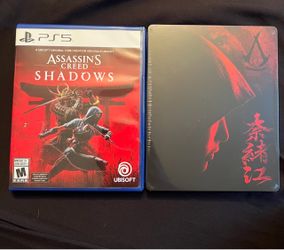 Ubisoft Assassin's Creed Shadows PS5 with Steelbook Case