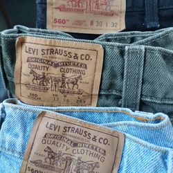 3 Pairs. Brand New Levi's 1990s Vintage 3 For 100