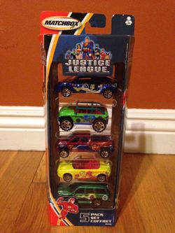 Matchbox Justice League 5 pack set