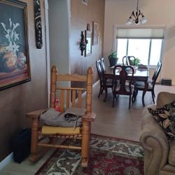 Antique rocking chair very old good condition large