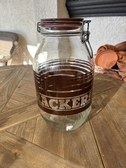 Vintage Glass Jar