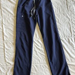 Women’s Navy Blue T/XS Figs Scrub Pants