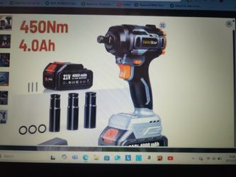task start brushless Motor impact Wrench 1/2"