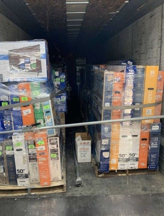 TCL Samsung LG Vizio TVs  Warehouse liquidation event