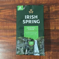 Irish Spring ORIGINAL Bar Soap: 6 Count