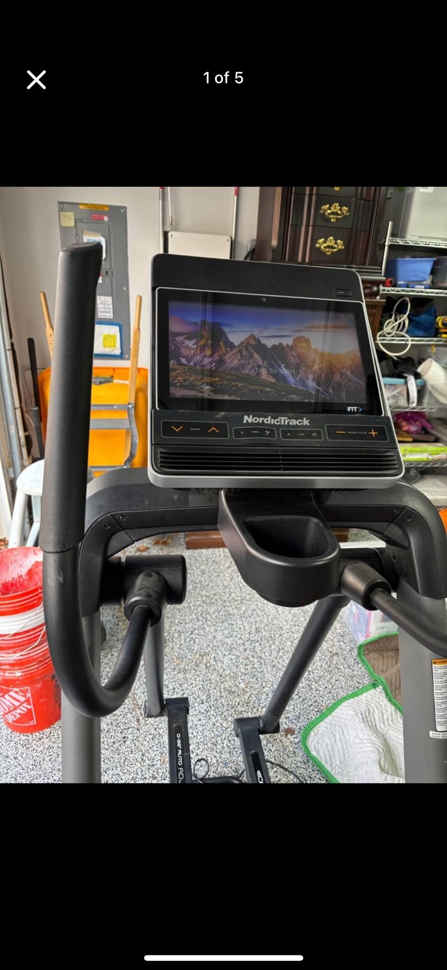 Elliptical Nordic Track Free Stride