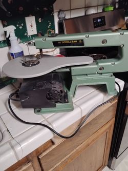 16 inch scroll saw great shape and price