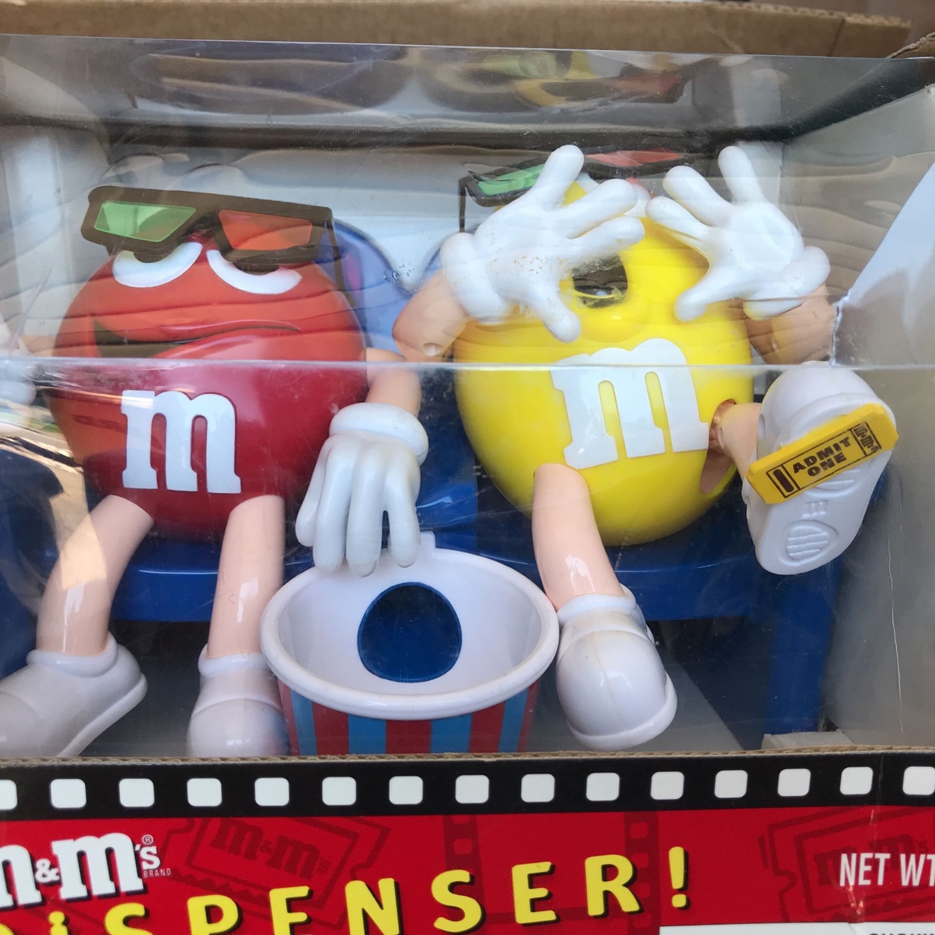 M & M At The Movies Candy Dispenser