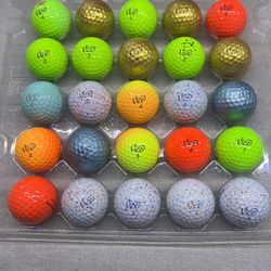 Vice Colored Golf Balls Each Dozen For $10