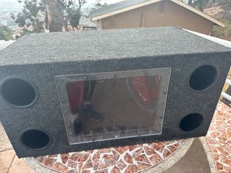 2 sony subwoofer 1200 watt & box