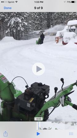 Snow blower