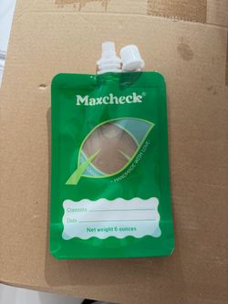 Disposable Food Pouches With Tops