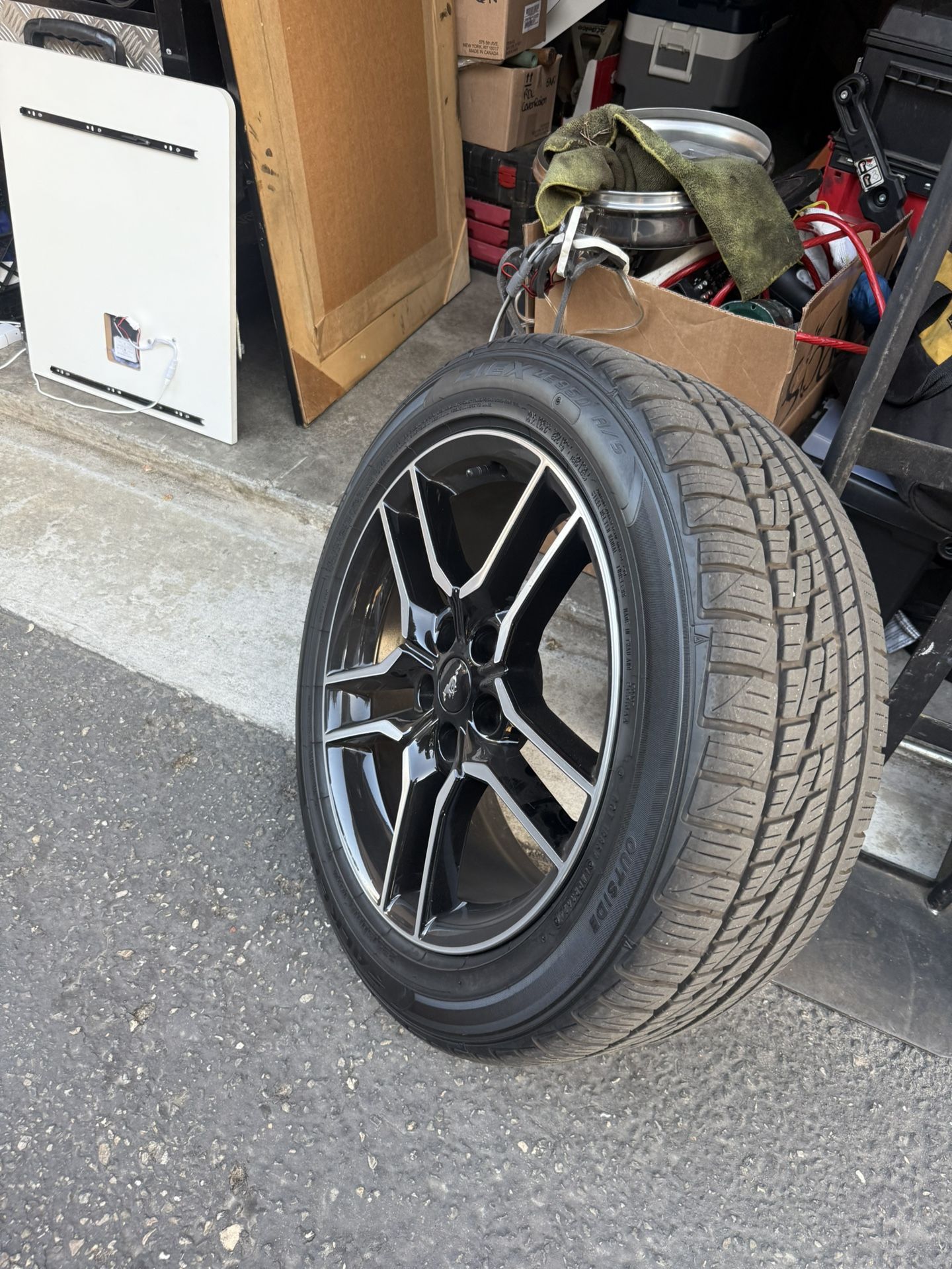 Stock Mustang Wheels