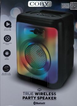 Coby wireless party speaker - NEW